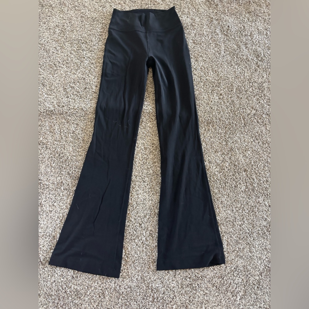 lululemon athletica Black Flare Leggings